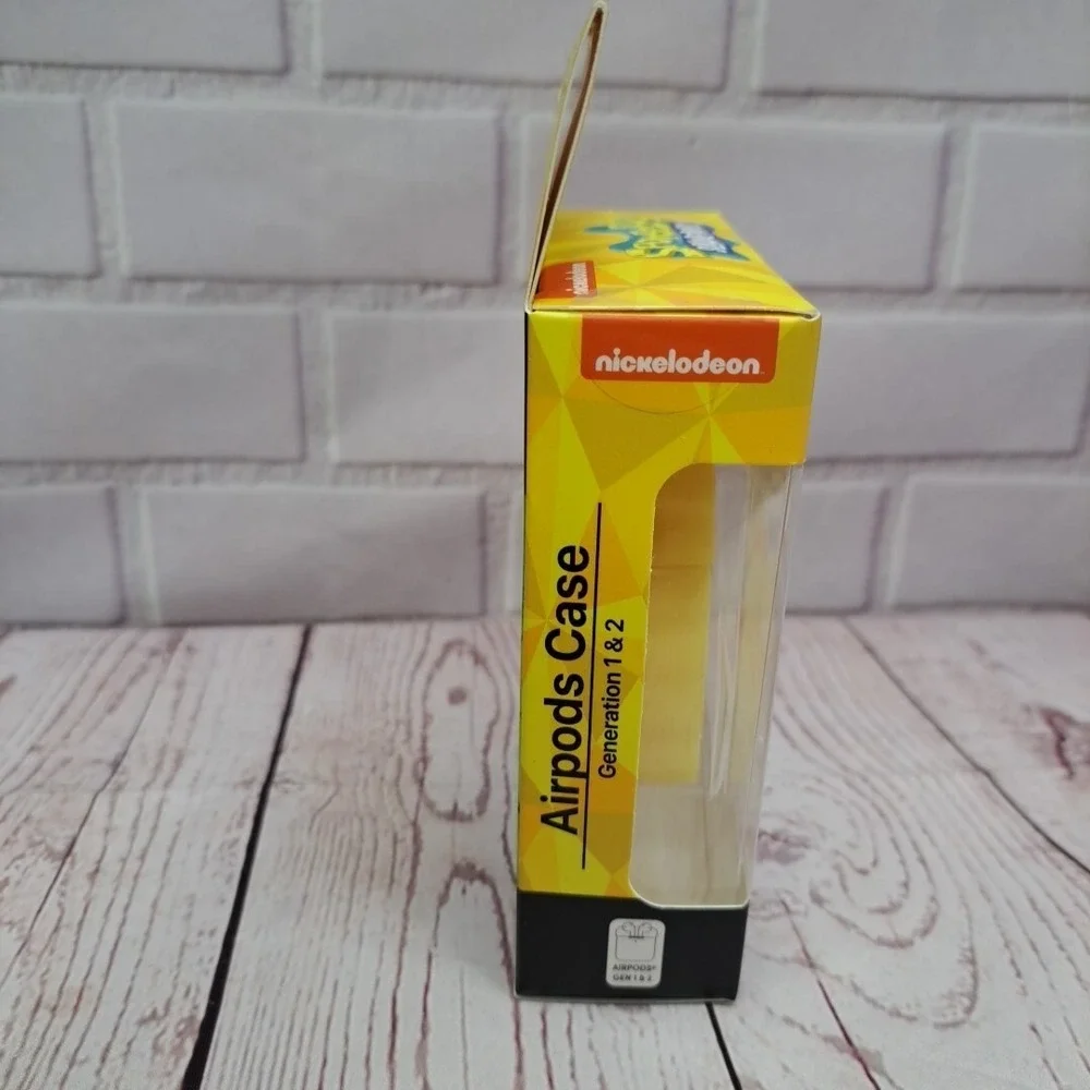 New In Box!  Culturefly AirPods Case - Generations 1 & 2 - SpongeBob SquarePants
